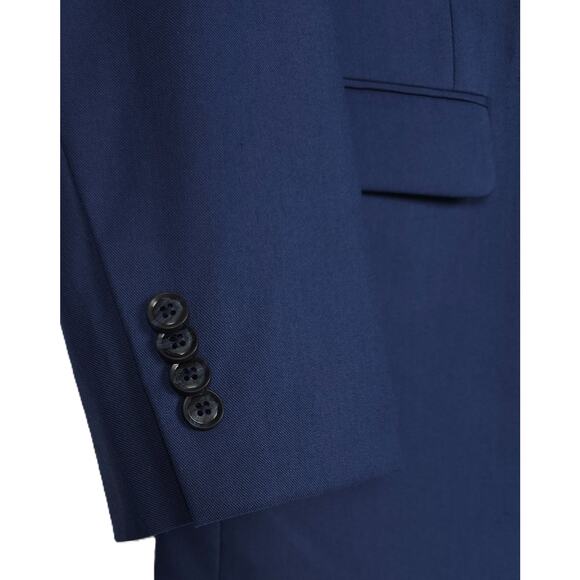 Alfani Men's Classic-Fit Stretch Suit Jacket Blue Solid 38L NWT - Picture 5 of 7